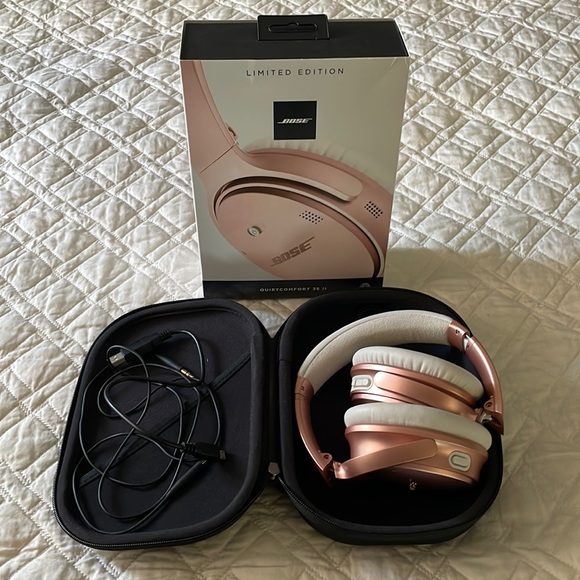 Bose Other - Limited Edition Bose Quiet Comfort 35 II Wireless Headphones, Rose Gold